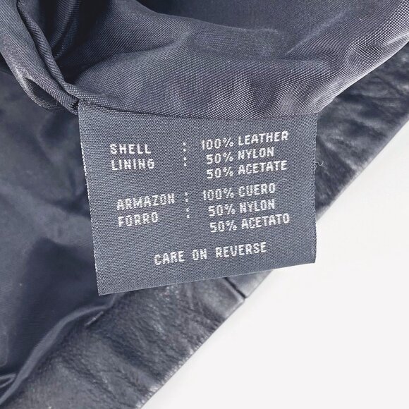 JLC New York Fitted 100% Leather Jacket - Picture 8 of 9